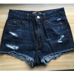 BDG High Rise Cheeky Dark Denim Size 27 LIKE NEW